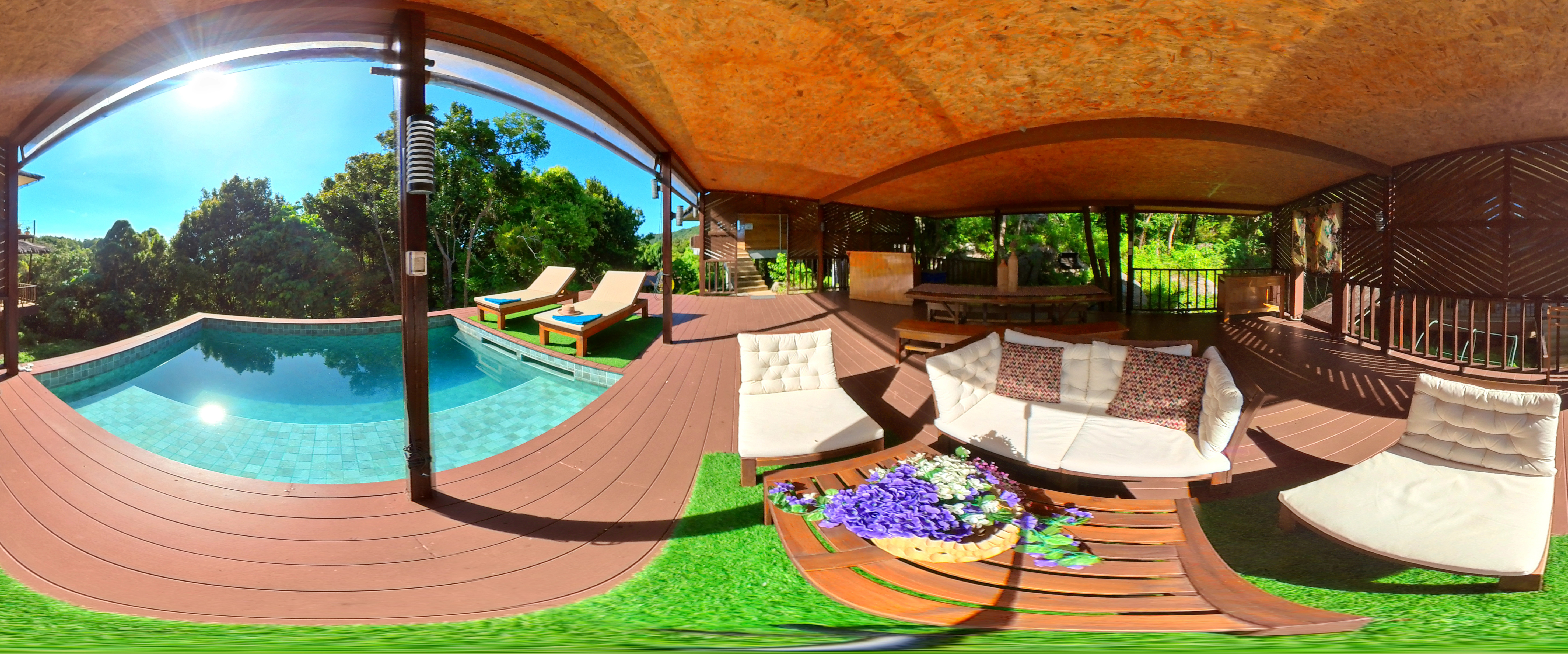 Off-Grid Jungle Luxury Pool Villa